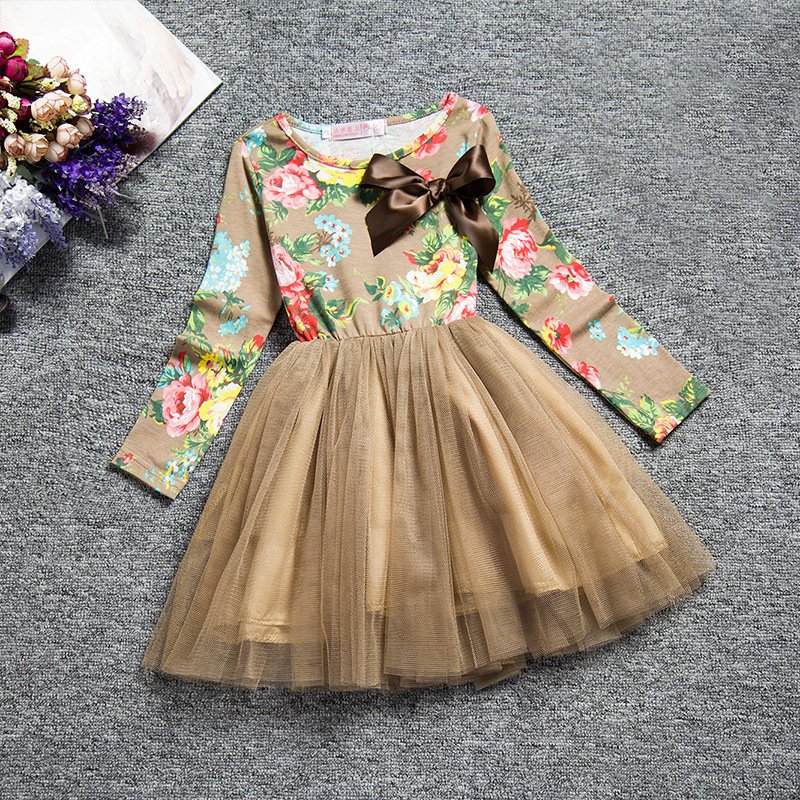 F68117-1 children s princess dress